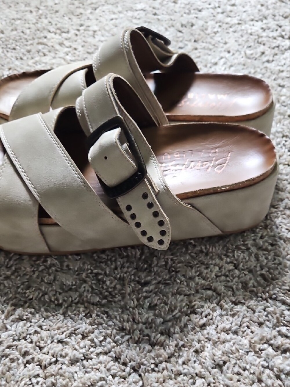 Blowfish Cross-Strap Platform Sandals with Adjustable Buckle - Picture 5 of 13